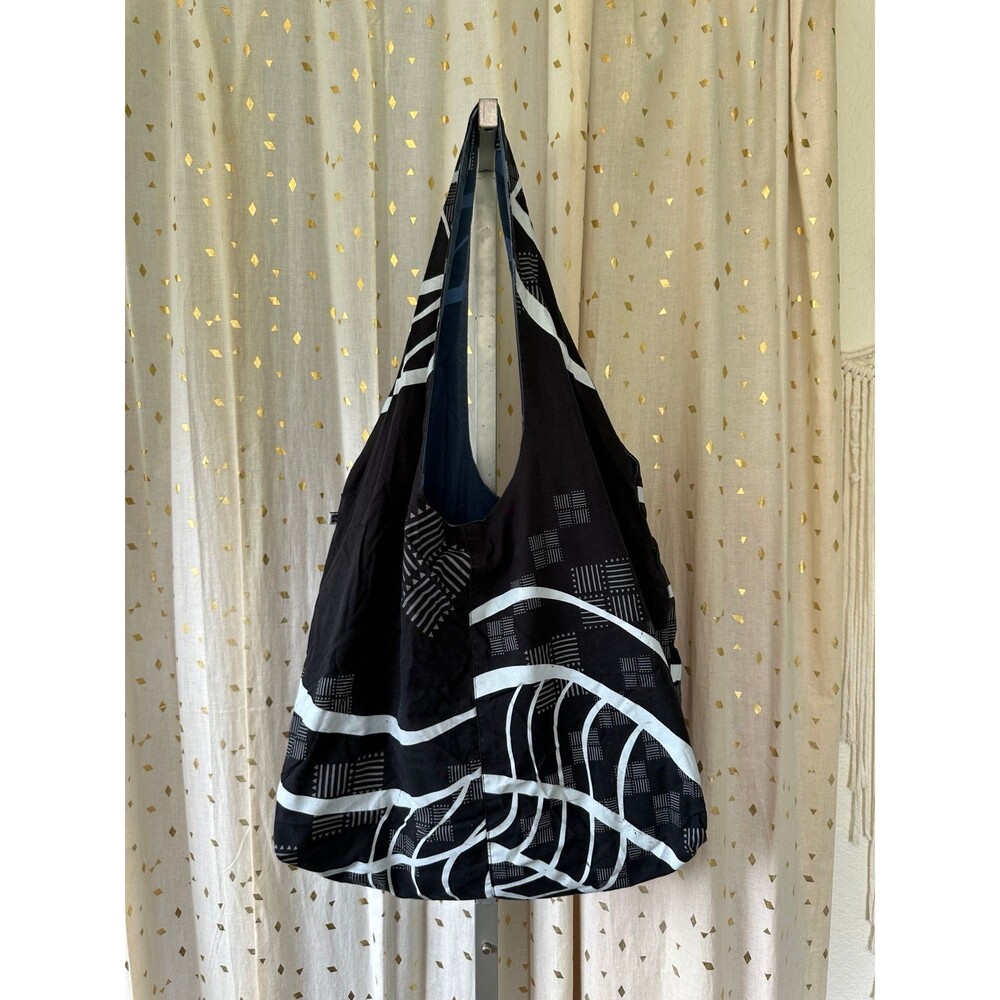 Sig Zane Rare Hawaiian Reversable Side Hidden Sip pocket Tote Hobo Bag